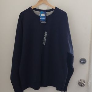 Champion sweatshirt size XL Men Blue NWT